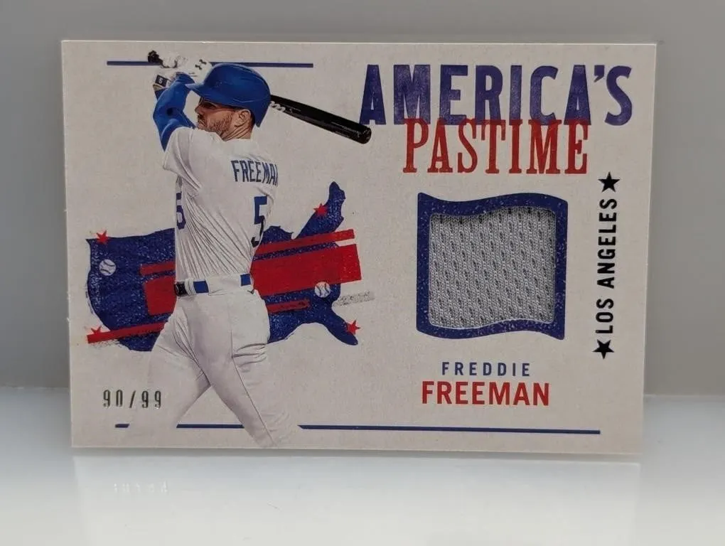 90/99 2022 America's Pastime Freddie Freeman Relic