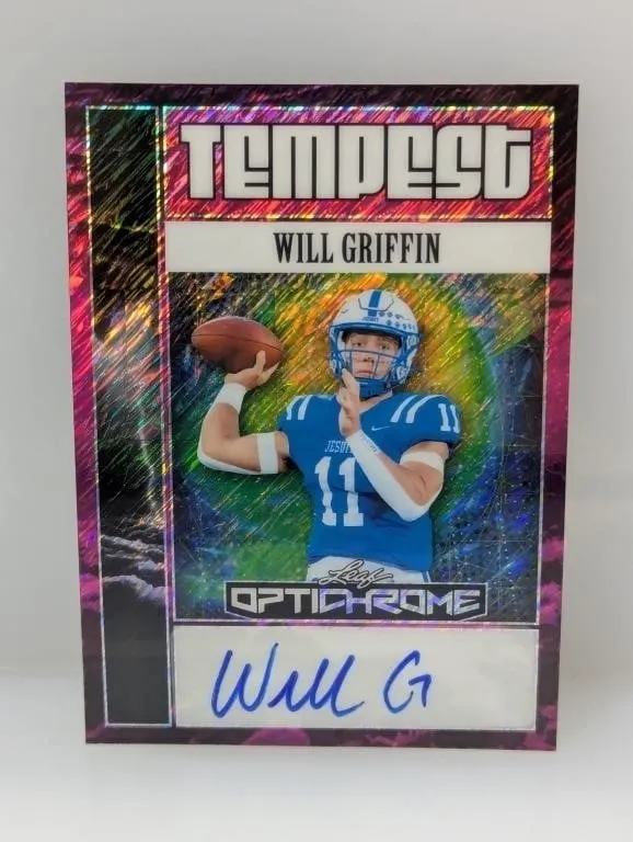 5/8 2025 Leaf Optichrome Tempest Will Griffin Auto