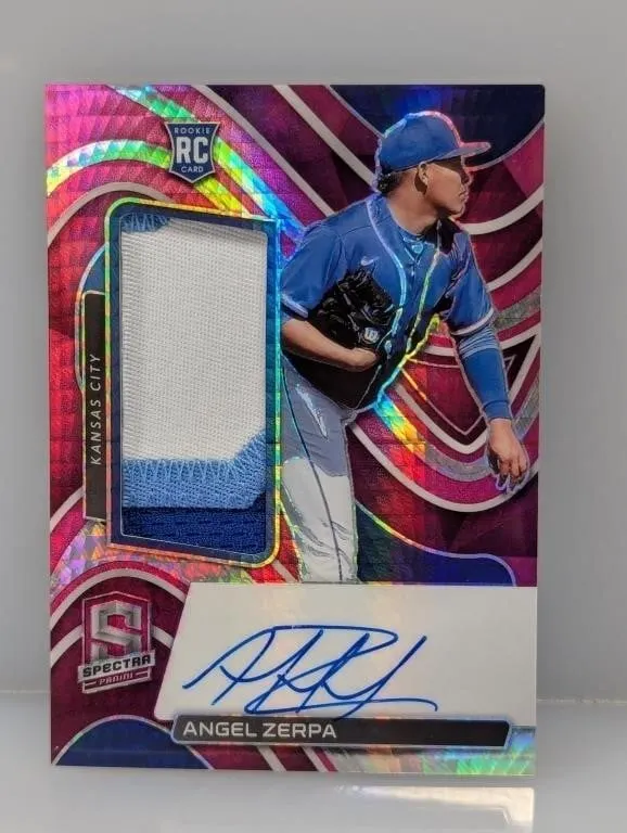 14/49 2022 Spectra Angel Zerpa RC Auto Relic Prizm