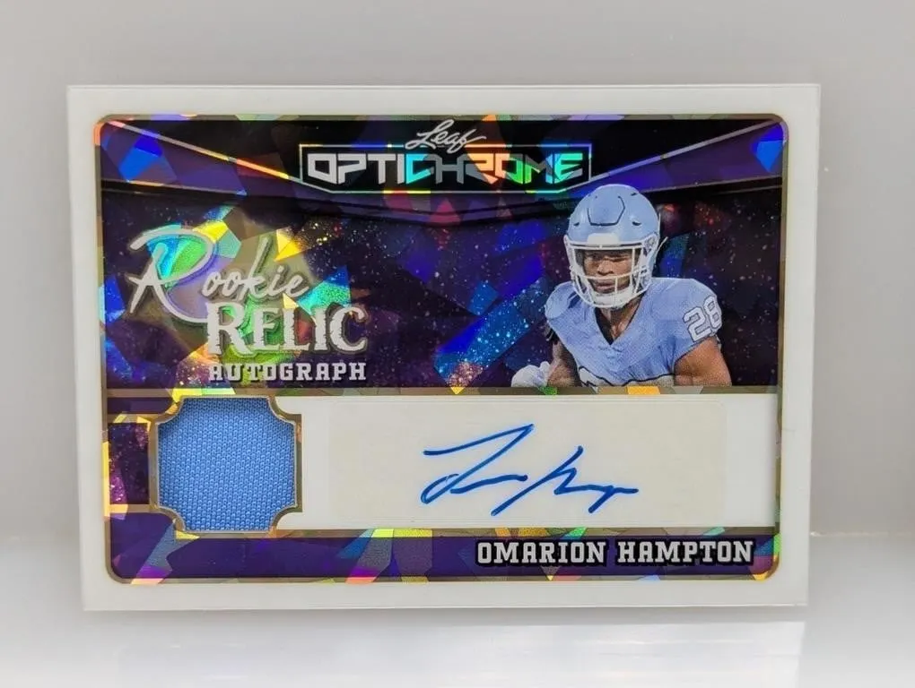 5/5 2025 Optichrome RC Relic Omarion Hampton Auto