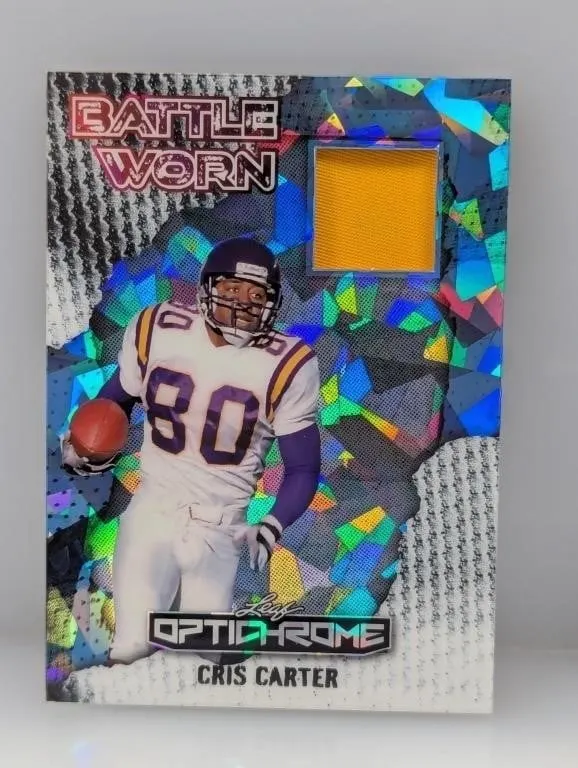 7/7 2025 Optichrome Battle Worn Cris Carter Relic