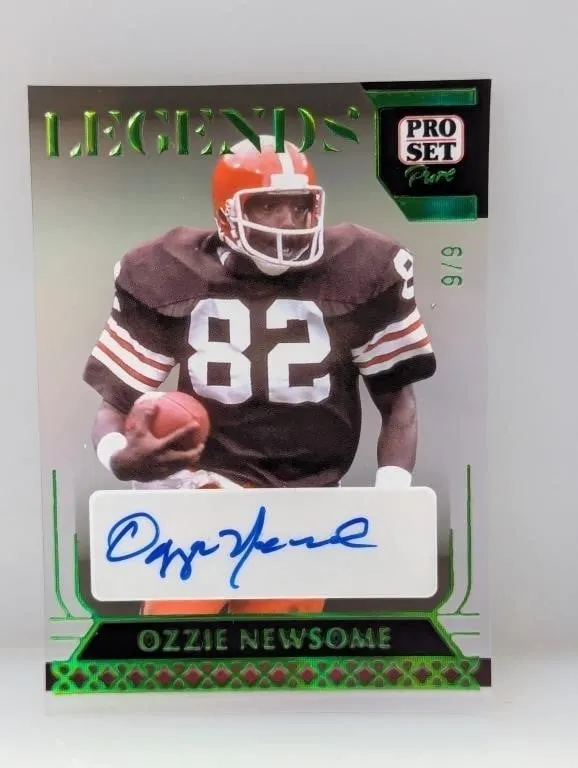 6/6 2023 Pro Set Pure Legends Ozzie Newsome Auto