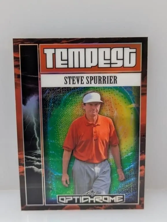 1/1 2025 Leaf Optichrome Tempest Steve Spurrier