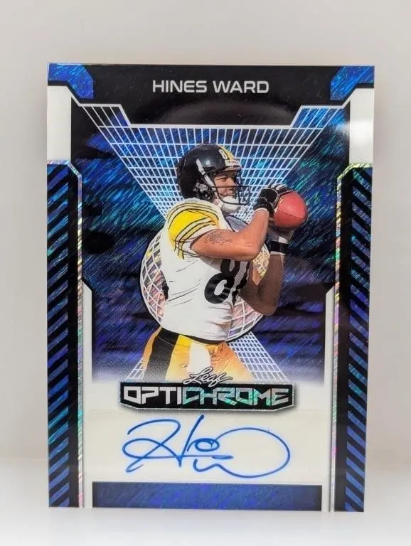 1/3 2025 Leaf Optichrome Hines Ward Auto BA-HW1