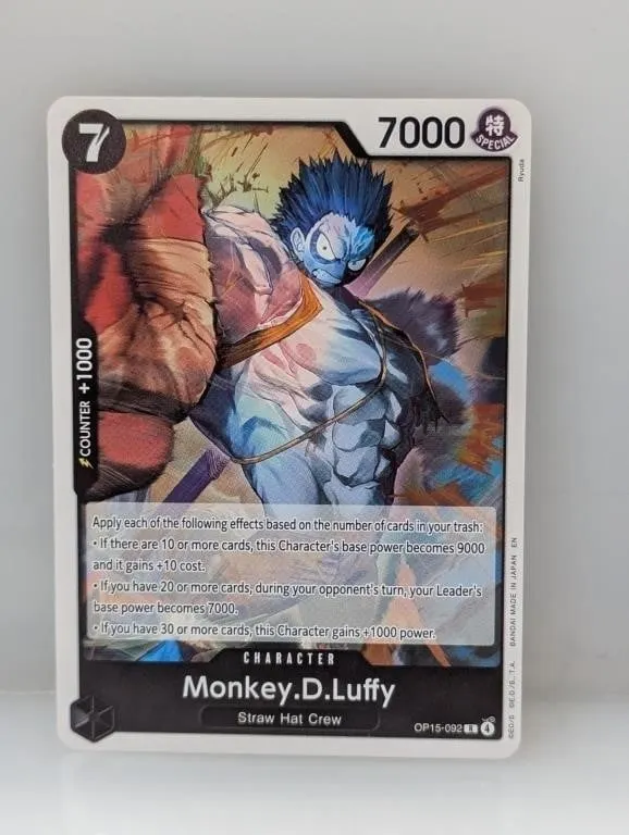 One Piece Monkey.D.Luffy Op15-092 R