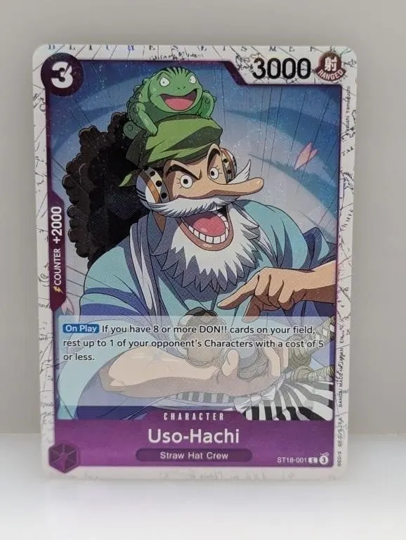 One Piece Uso-Hachi St18-001 C Holo