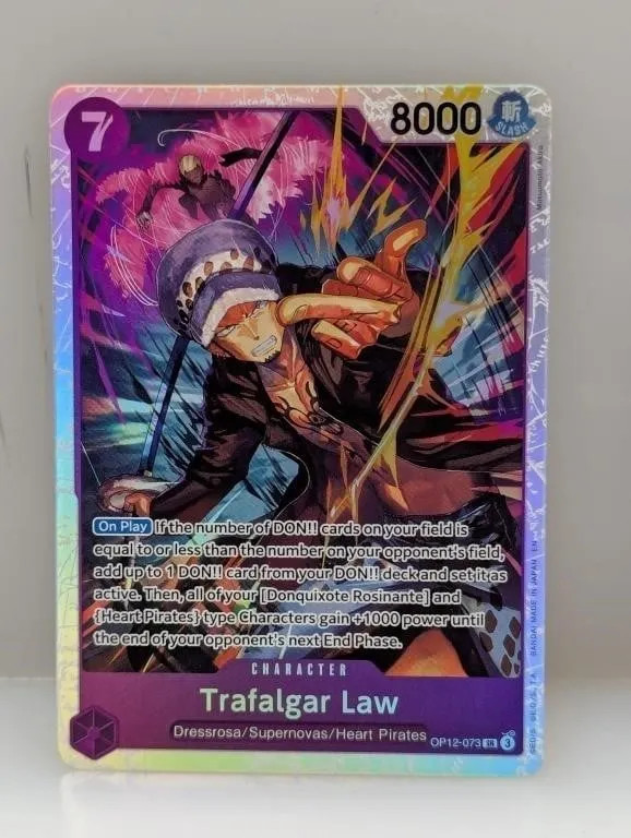 One Piece Trafalgar Law Op12-073 SR