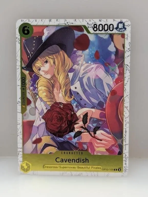 One Piece Cavendish Op10-105 C HOLO