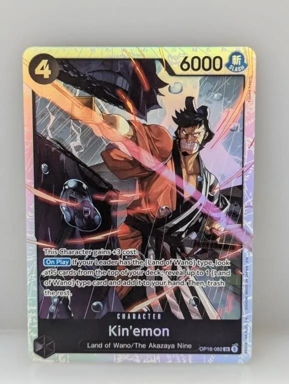 One Piece Kin'emon Op16-082 SR