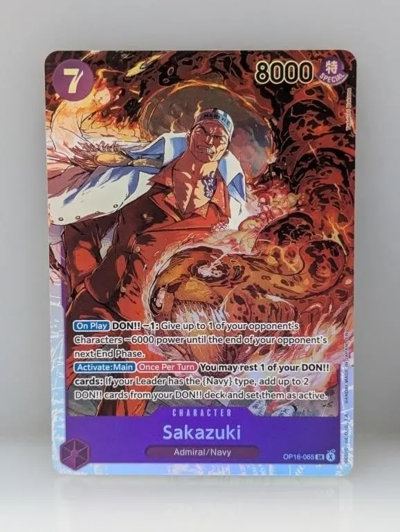 One Piece Sakazuki Op16-065 SR