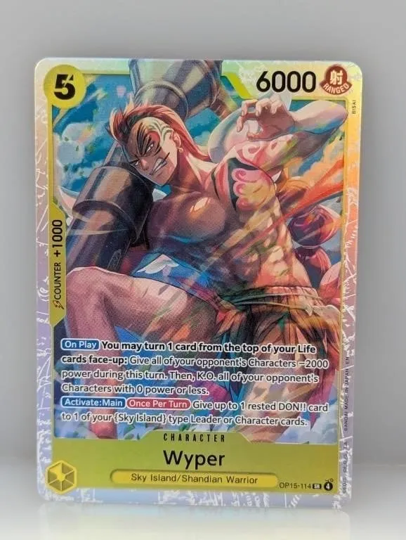 One Piece Wyper Op15-114 SR