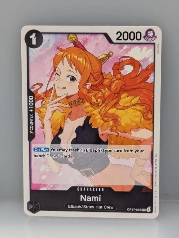 One Piece Nami Op17-086 UC