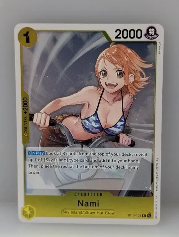 One Piece Nami Op15-108 R