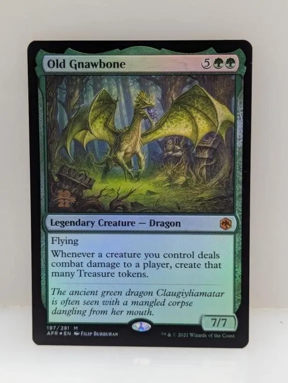 2021 Magic the Gathering Old Gnawbone Holo
