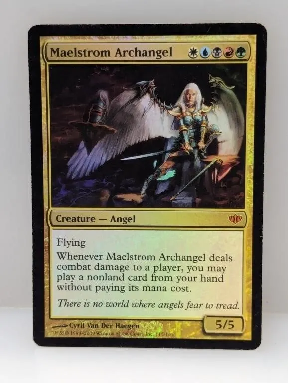 2009 MTG Maelstrom Archangel Holo Edges