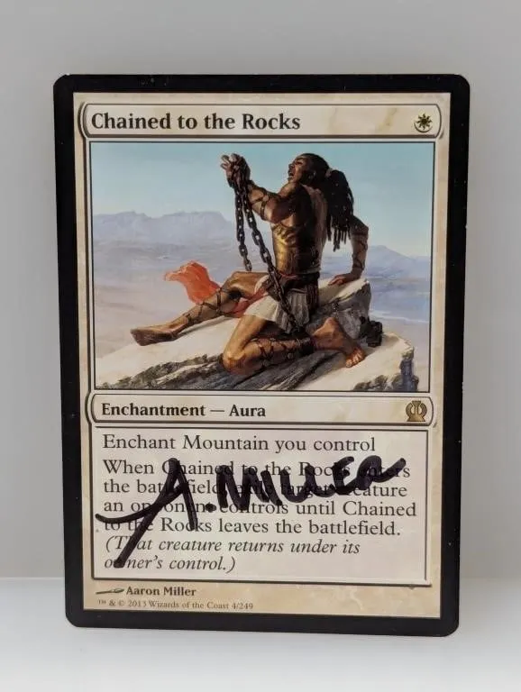 2013 MTG Chained to the Rocks Artist Auto