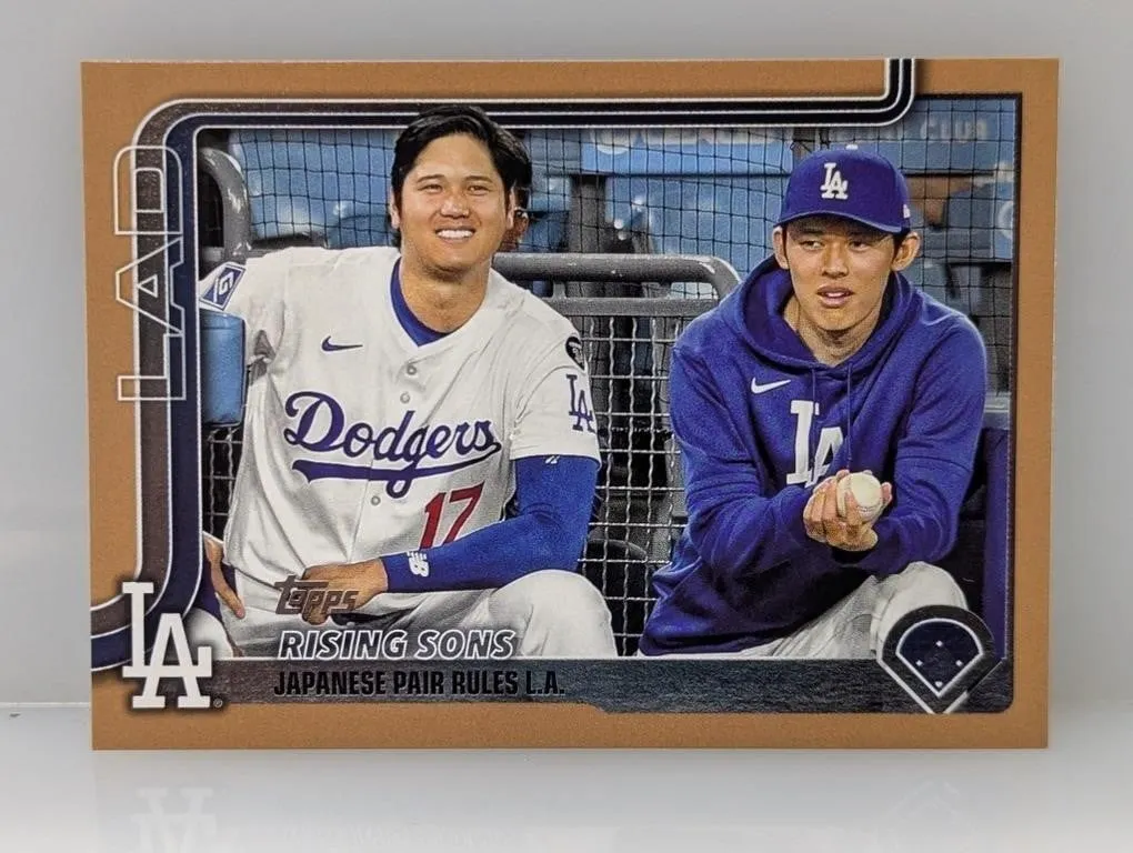 2025 Topps Shohei Ohtani GOLD SP /2025 Rising Sons