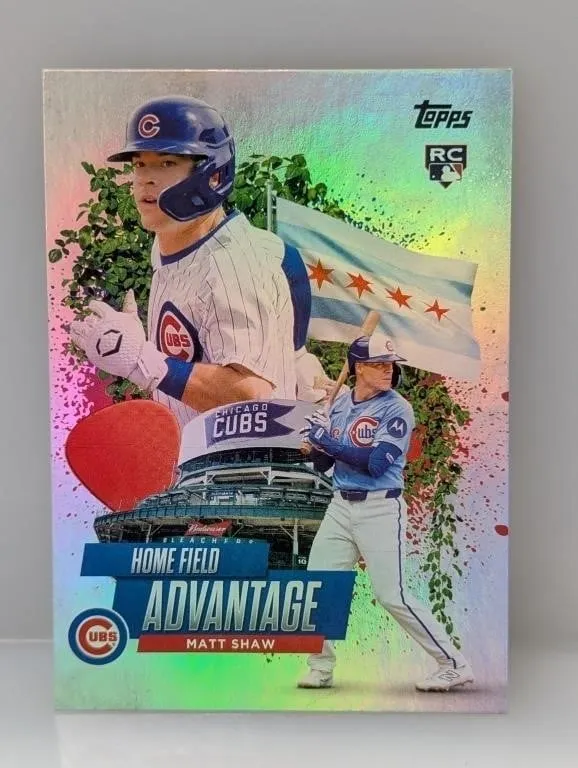 2025 Topps Matt Shaw RC Home Field Advantage SSP