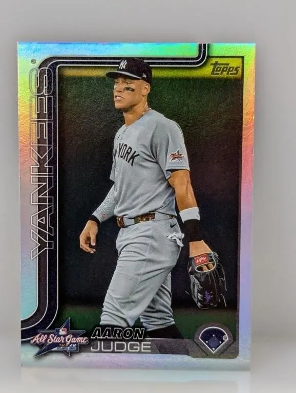 2025 Topps Aaron Judge Refractor ASG Variation