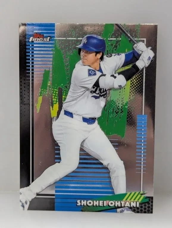 2026 Topps Finest Shohei Ohtani Green Common
