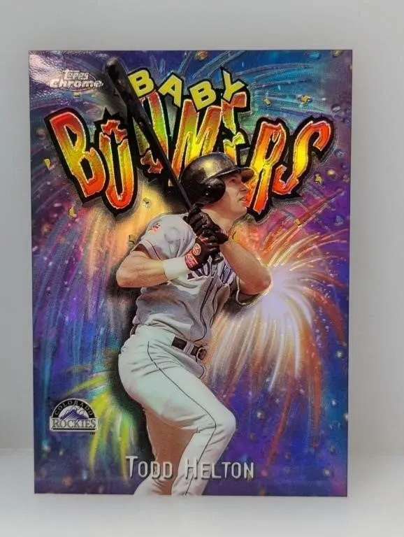 1998 Topps Chrome Baby Boomers Todd Helton Ref BB6