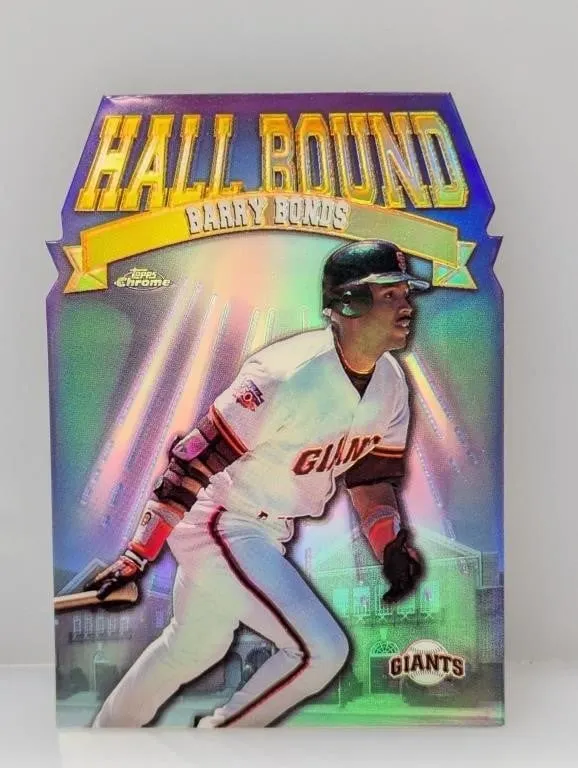 1999 Topps Chrome Hall Bound Barry Bonds Ref HB12