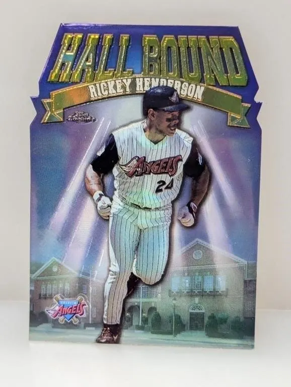 1999 Topps Chrome Hall Bound Rickey Henderson HB8