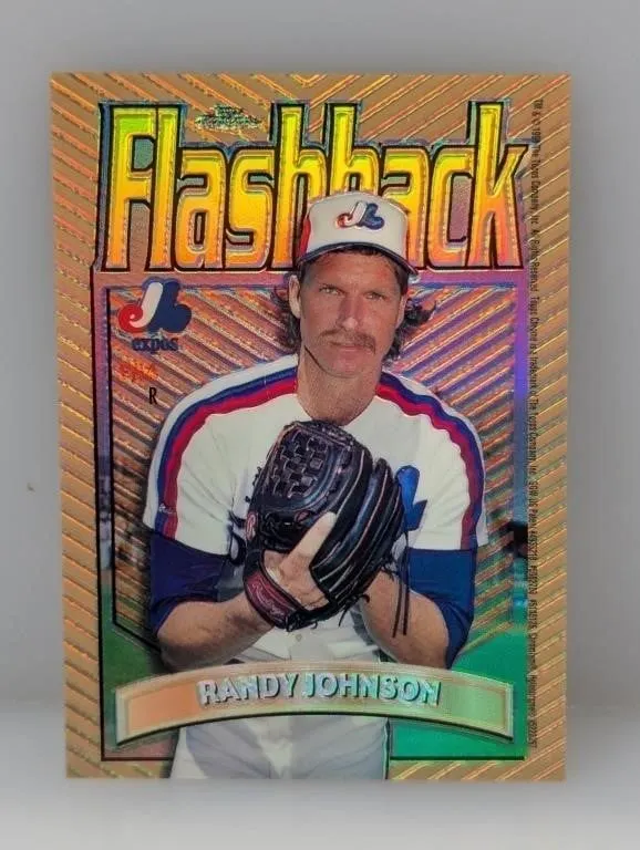 1998 Topps Chrome Flashback Randy Johnson Ref FB4