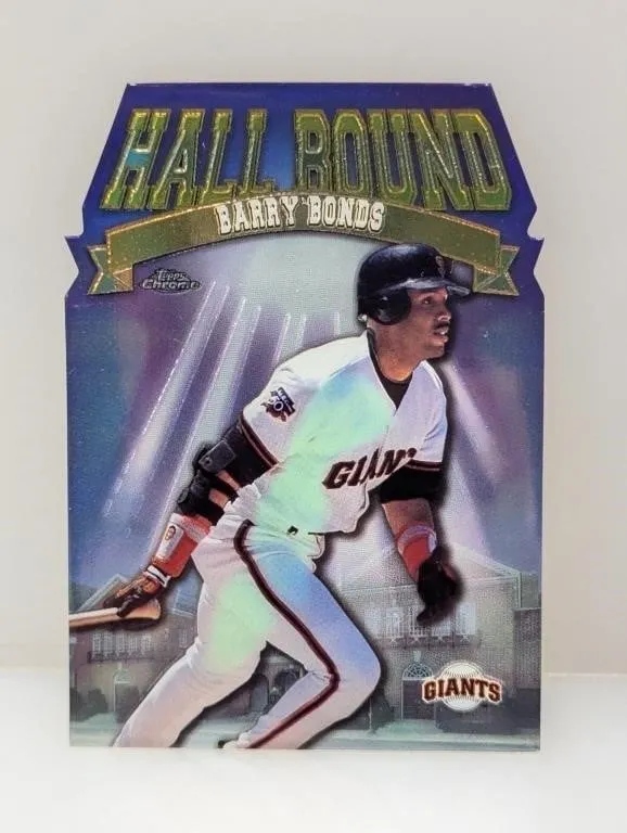1999 Topps Chrome Hall Bound Die Cut Barry Bonds