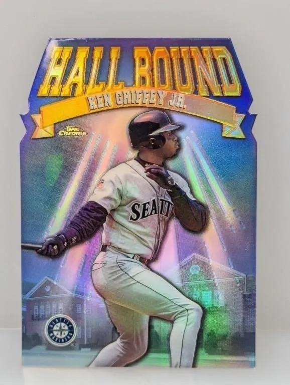 1999 Topps Chrome Hall Bound Ken Griffey Jr Ref