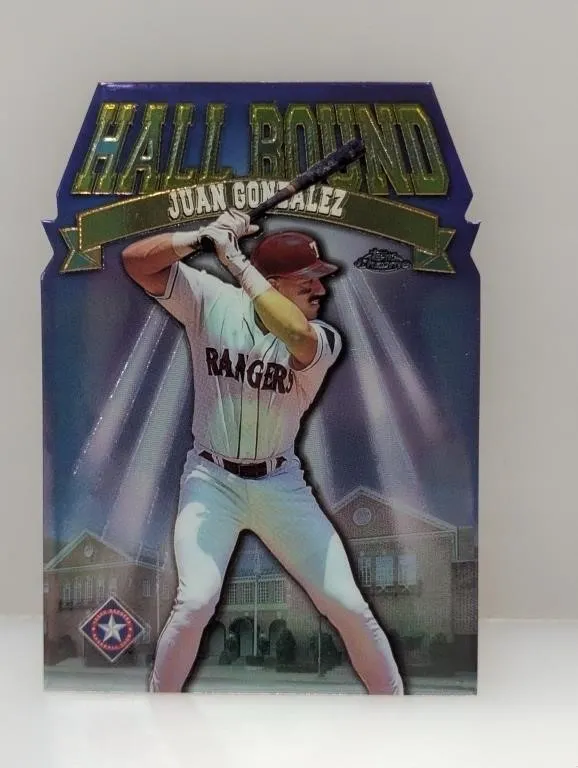 1999 Topps Chrome Hall Bound Juan Gonzalez HB14
