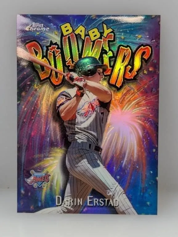 1998 Topps Chrome Baby Boomers Darin Erstad Ref