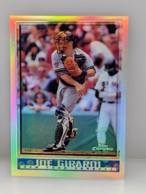1998 Topps Chrome Joe Girardi Refractor #122
