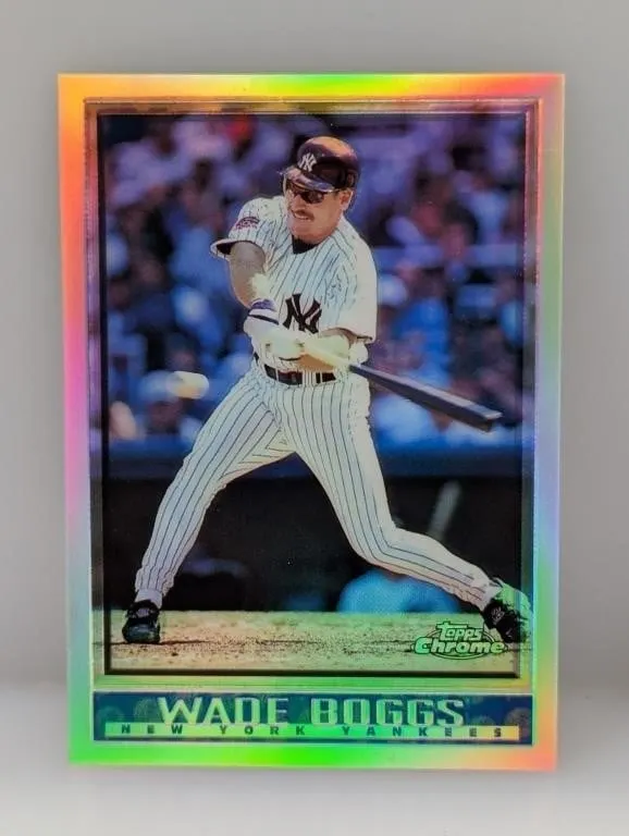 1998 Topps Chrome Wade Boggs Refractor #215