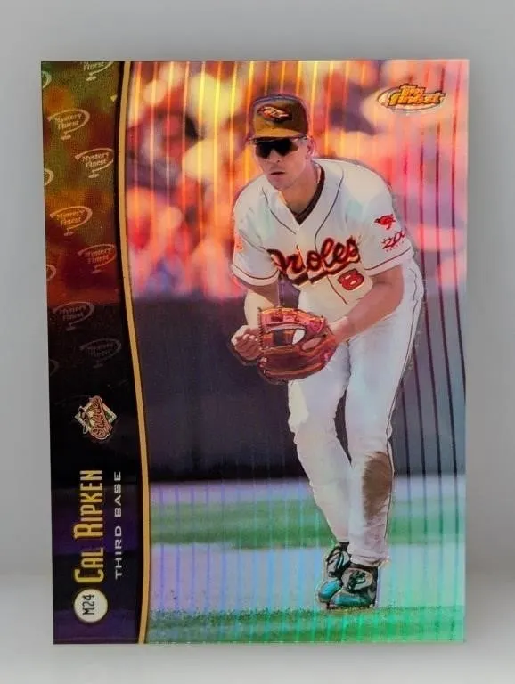 1998 Topps Finest Cal Ripken M24 Refractor