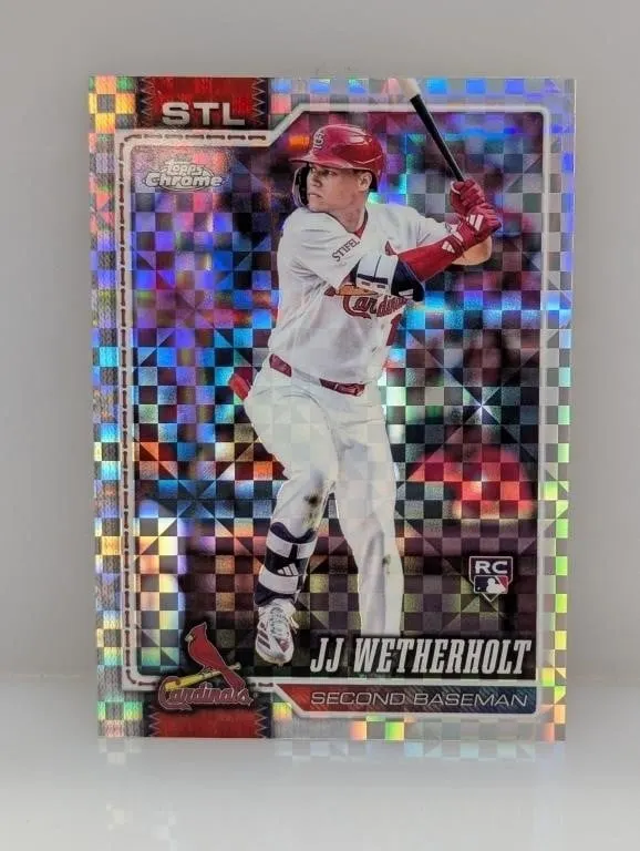 2026Topps Chrome X-Fractor JJ Wetherholt