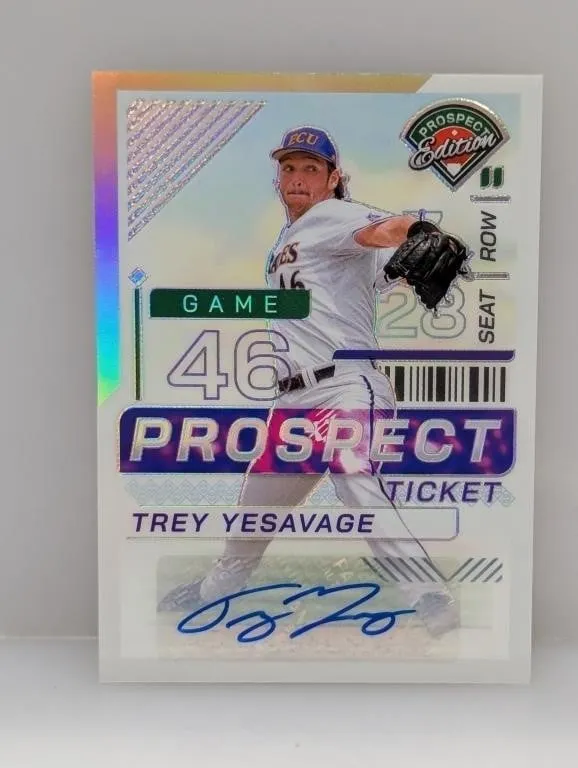 2024 Panini Prospect Trey Yesavage Auto