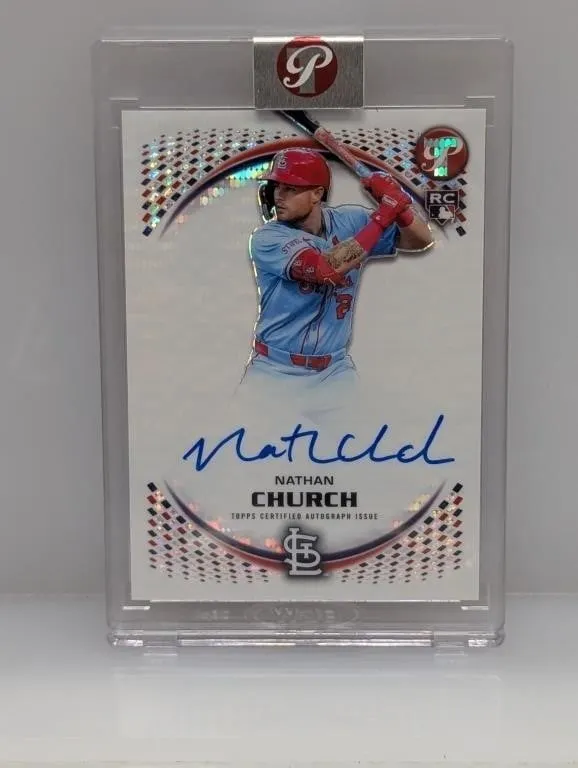 2026 Topps Pristine Nathan Church Auto