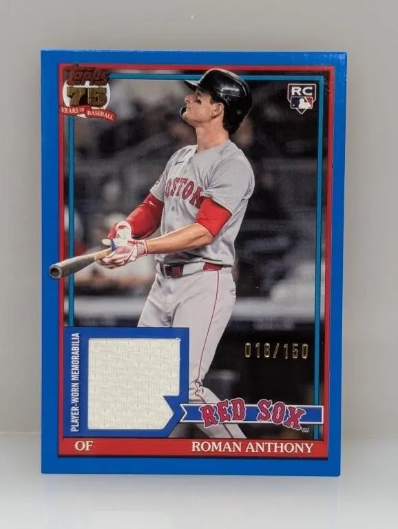 2026 Topps Roman Anthony Relic #18/150