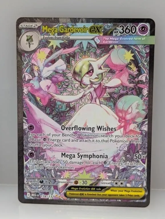 2025 Pokemon Mega Evolution Mega Gardevoir ex #178
