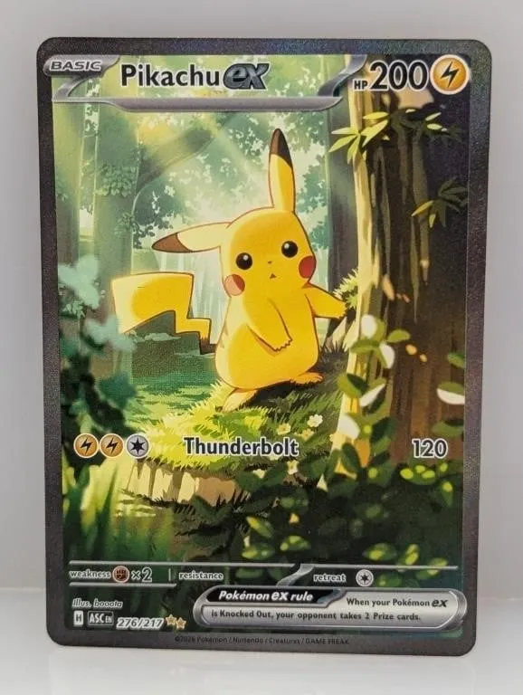 2026 Pokemon Ascended Heroes Pikachu ex #276