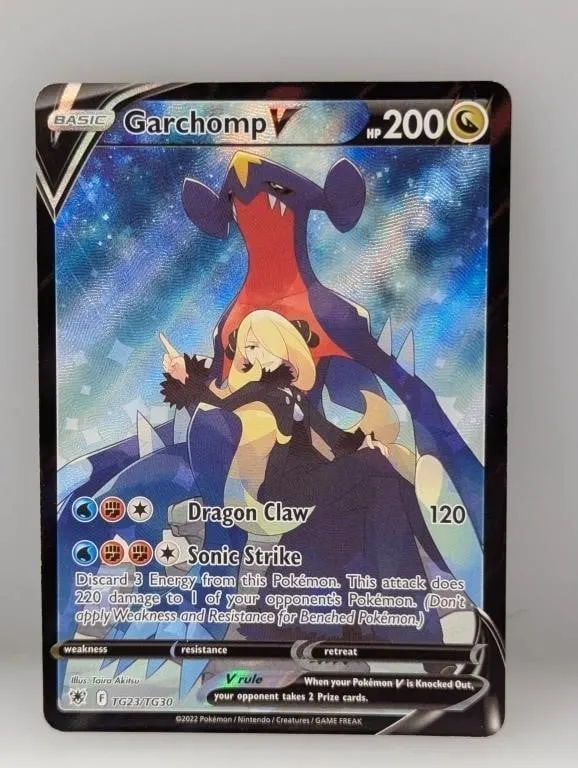 2022 Pokemon Astral Radiance Garchomp V TG23