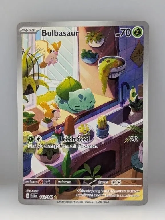 2024 Pokemon Stellar Crown Bulbasaur #143
