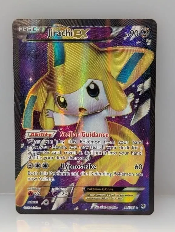 2013 Pokemon Plasma Blast Jirachi EX #98