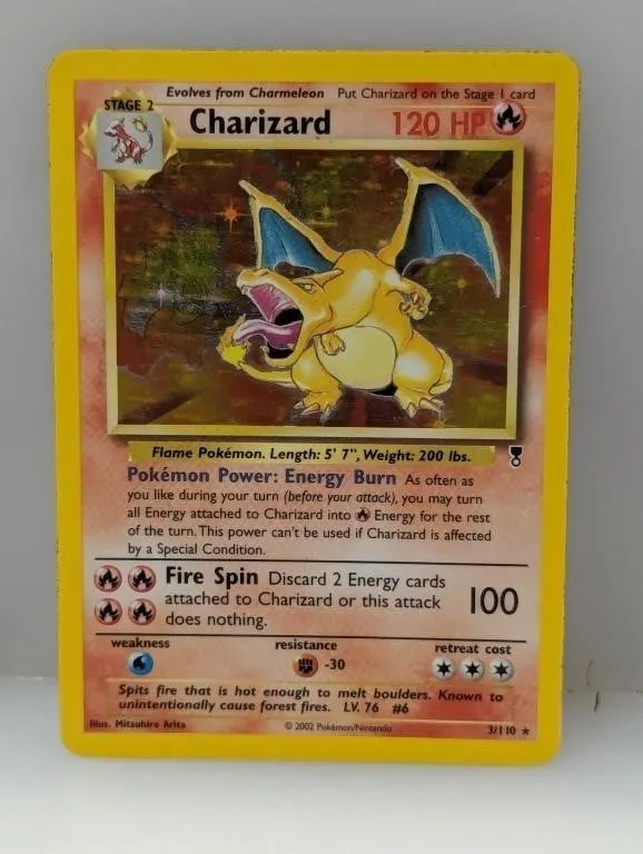 2002 Pokemon Charizard Holo #3 Es/S/S