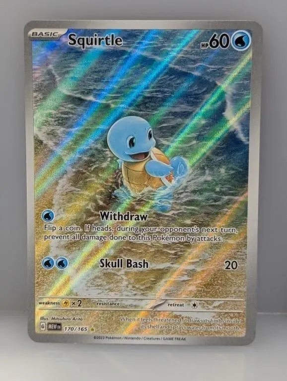 2023 Pokemon 151 Squirtle #170