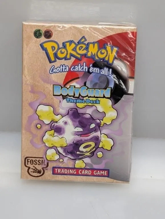 1999 Pokemon BodyGuard Fossil Theme Deck
