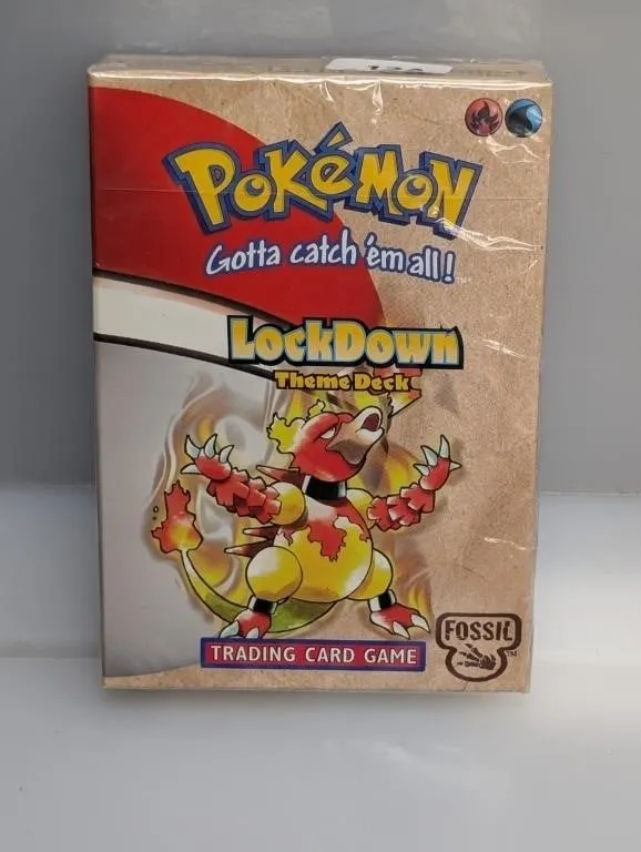 1999 Pokemon LockDown Fossil Theme Deck