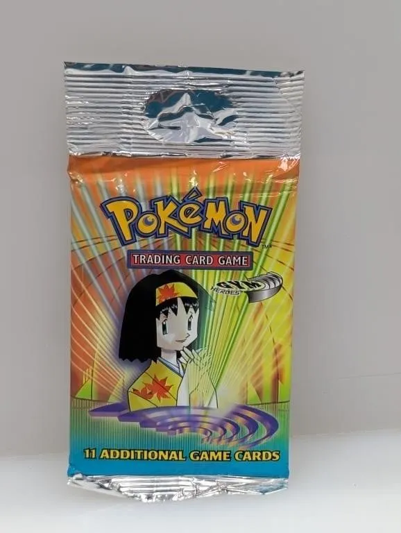 2000 Pokemon Gym Heroes Booster Pack