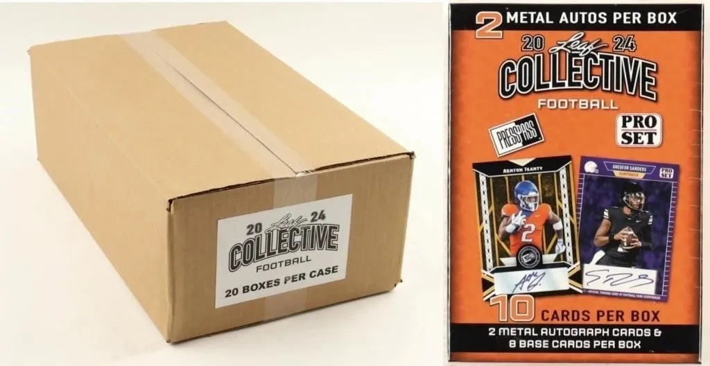CASE (20) 2024 Leaf Collective Football Blaster